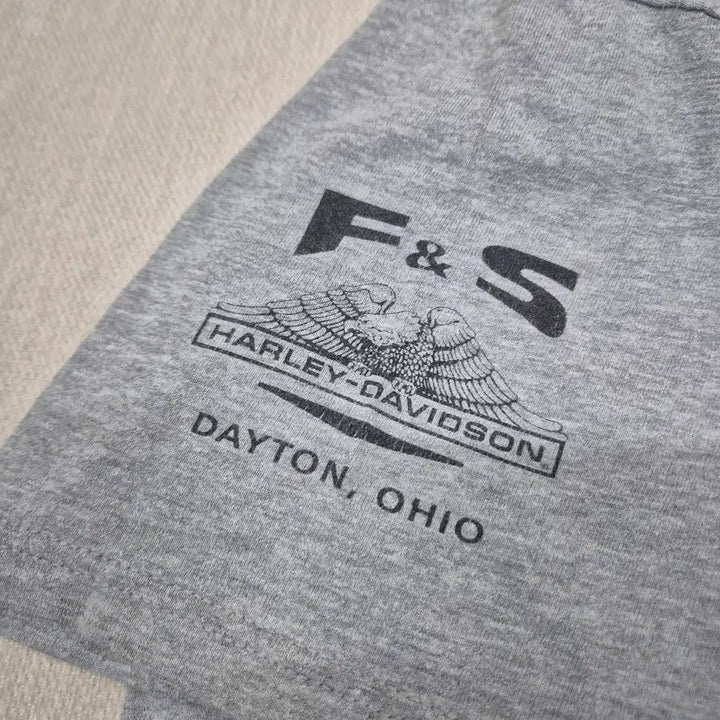 [BUNJANG] Harley-Davidson Short-Sleeve T-Shirt / 할리데이비슨 반팔티