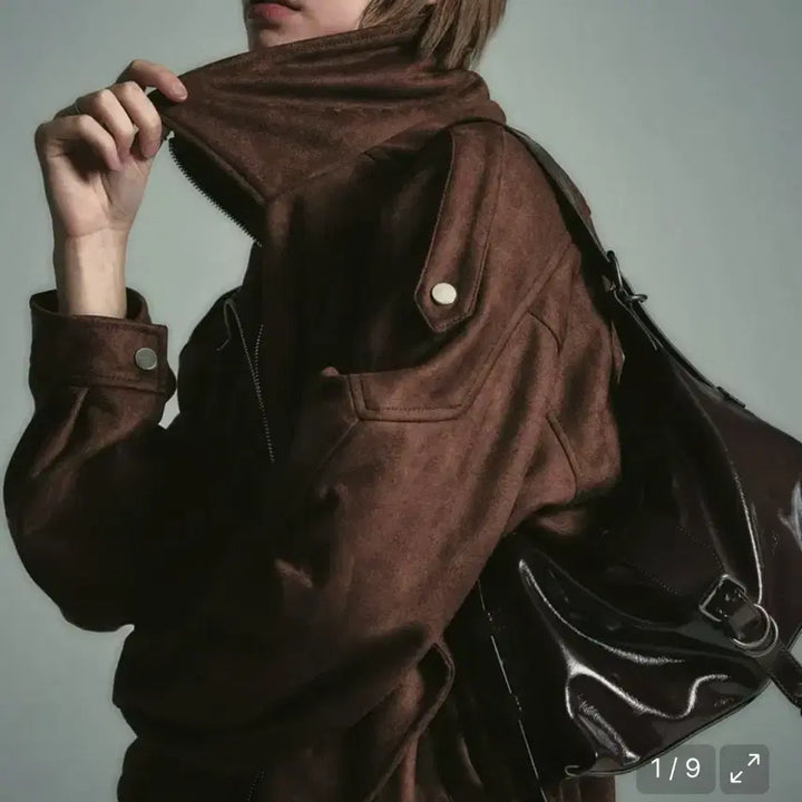 [BUNJANG] Payhey Mini Wave Belted Bag Brown / 페이헤이 미니 웨이브 벨티드 백 브라운