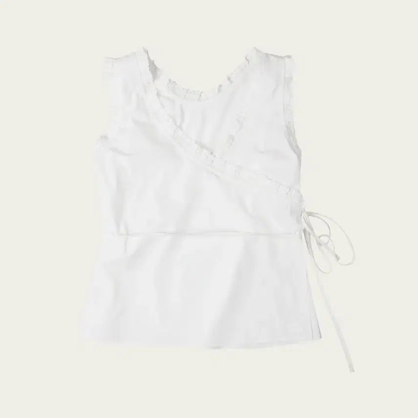 [BUNJANG] Ribbonbit Tippy Blouse - Ivory / Ribbonbit tippy blouse_ivory