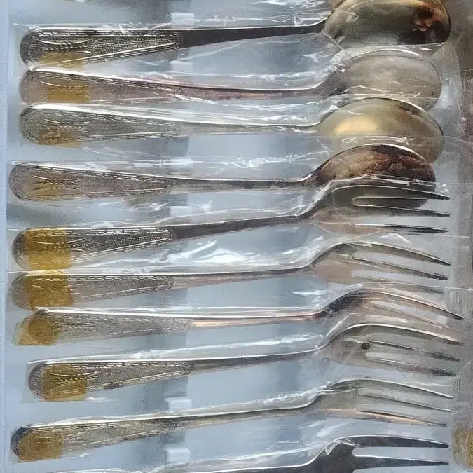 [BUNJANG] Sammi Silver Plated Spoon Set / 옛날은도금세트