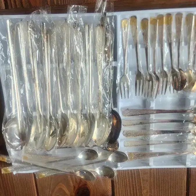 [BUNJANG] Sammi Silver Plated Spoon Set / 옛날은도금세트