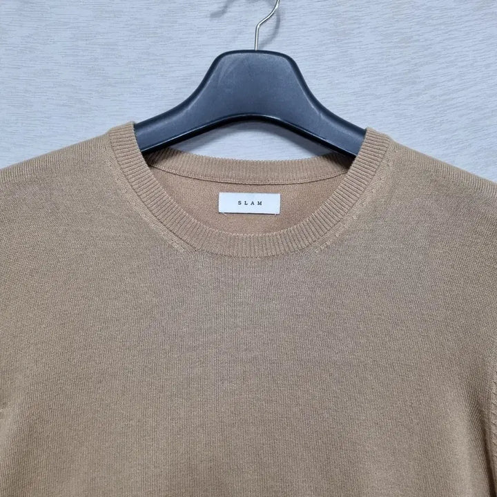 [BUNJANG] Slam Knit Round Short Sleeve T-shirt (Men&