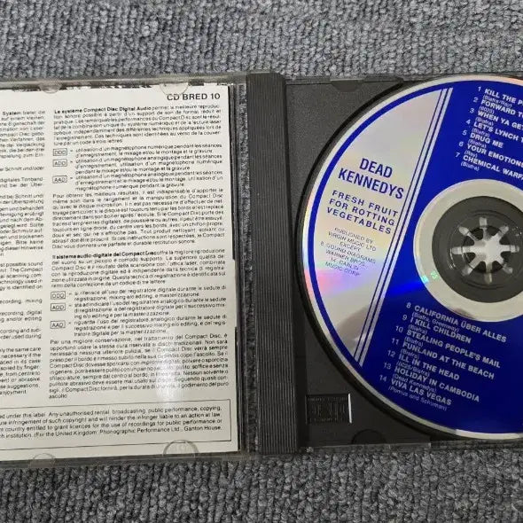 [BUNJANG] Dead Kennedys Fresh Fruit For Rotting Albums / 데드케네디즈 Fresh Fruit For Rotting 음반