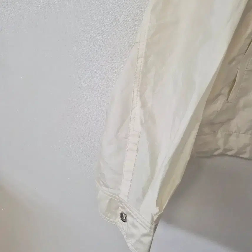 [BUNJANG] SYSTEM Ivory Windbreaker Jacket / SYSTEM 아이보리 바람막이 자켓 66