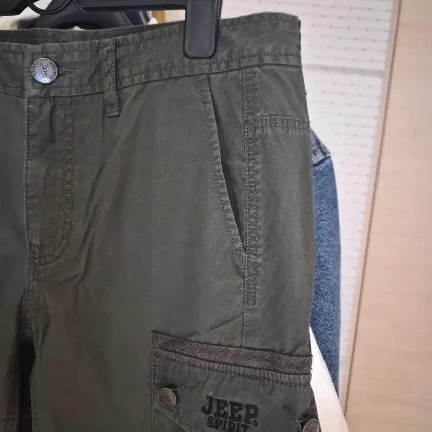 [BUNJANG] Jeep Cotton Pants (Size 26) / 거의새옷)지프 바지.26사이즈