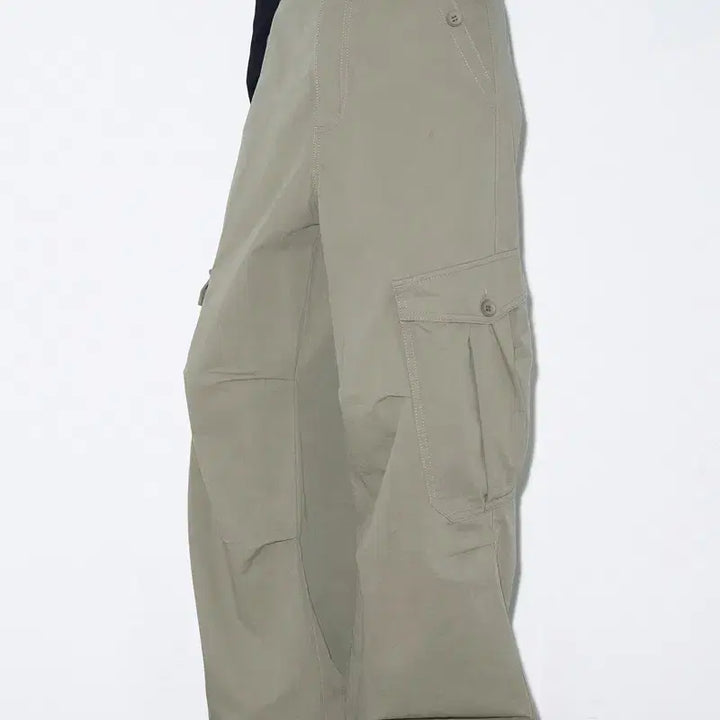 [BUNJANG] Helene Paris Logo Needle Parachute Pants (M) / 헬레네파리스 로고 니들 파라슈트 팬츠 m