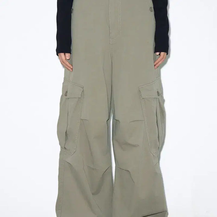[BUNJANG] Helene Paris Logo Needle Parachute Pants (M) / 헬레네파리스 로고 니들 파라슈트 팬츠 m