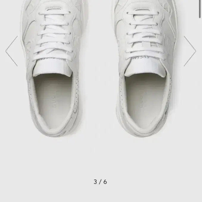 [BUNJANG] Gucci GG Embossed Sneakers / 구찌 여성 GG엠보스 스니커즈 34.5