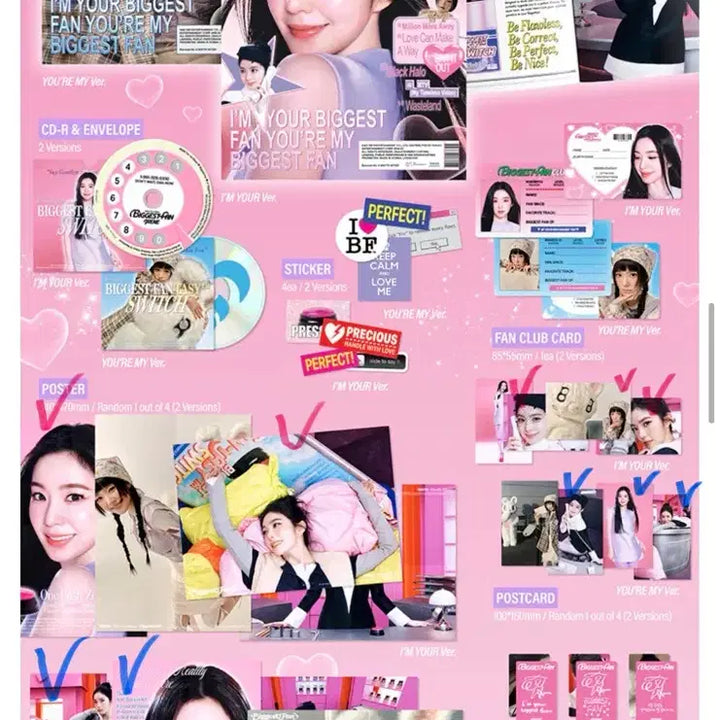 [SOLD OUT] 아이린 Biggest Fan 포토북 개봉앨범 I&