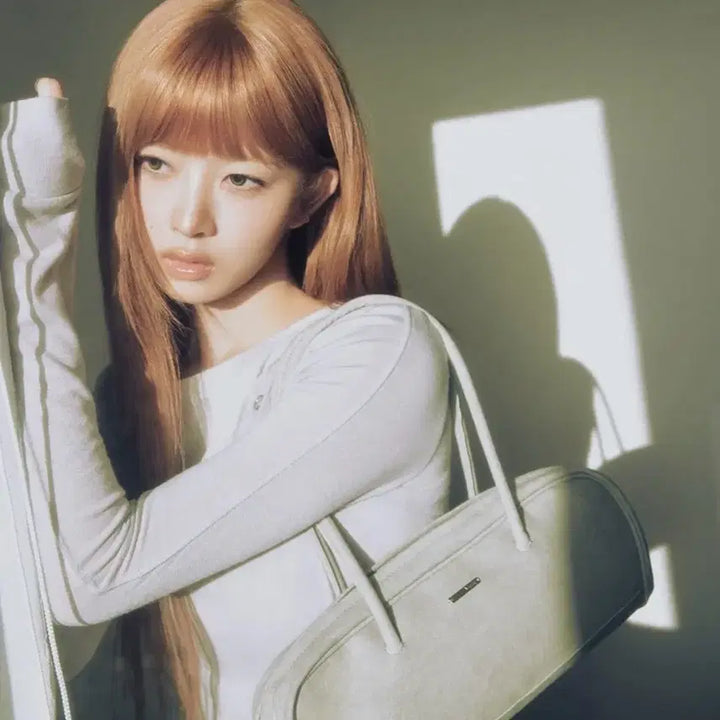 [BUNJANG] Miseki Seoul Baguette Bag Dust Grey / 미세키서울 바게트백 가방 더스트그레이 (새상품)