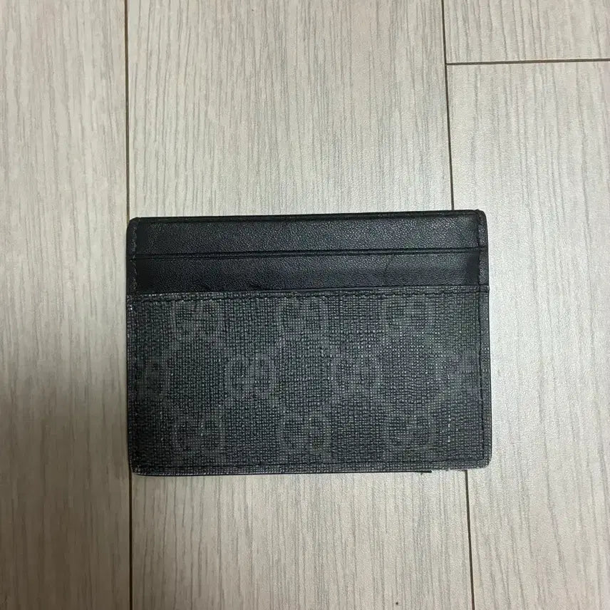 [BUNJANG] Gucci Bee Black Card Wallet / 구찌 꿀벌 블랙 카드지갑