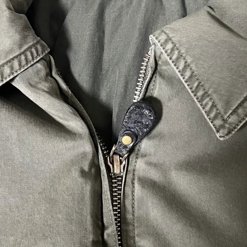 [BUNJANG] Brown Yard 26SS Washed Tanker Jacket Olive / (3) 브라운야드 26SS 워시드 탱커 자켓 올리브