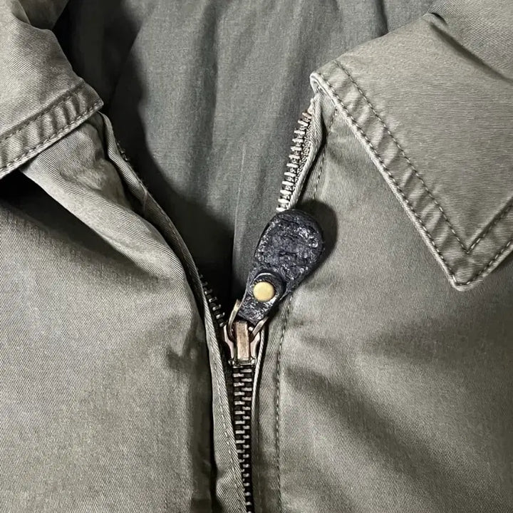 [BUNJANG] Brown Yard 26SS Washed Tanker Jacket Olive / (3) 브라운야드 26SS 워시드 탱커 자켓 올리브