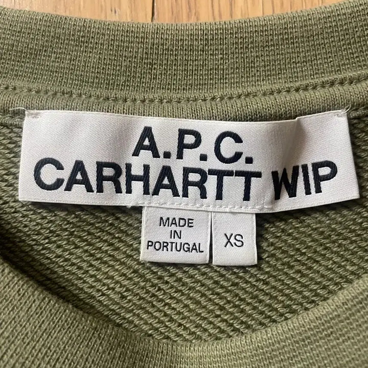 [BUNJANG] A.P.C. x Carhartt WIP Collaboration Sweatshirt XS / 아페세 칼하트 콜라보 맨투맨 XS