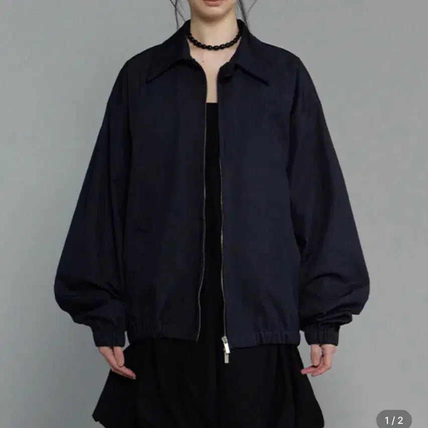 [BUNJANG] Core Blouson Jacket (Midnight Navy) / Core Blouson Jacket (Midnight Navy)
