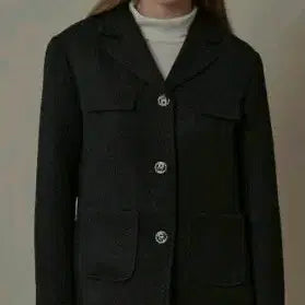 [BUNJANG] Mikene Tweed Jacket (Black) Women&