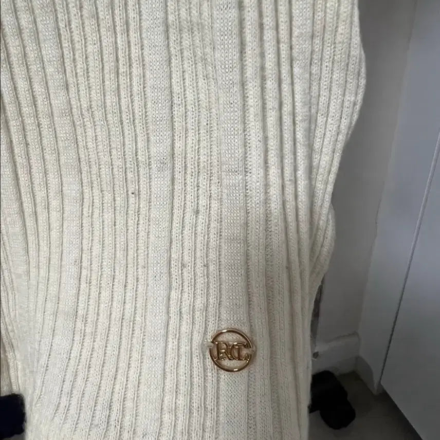 [BUNJANG] RECTO 23FW Wool Blend T-Shirt (S) / 렉토 23FW 울 블렌드 티셔츠 크림 (S)