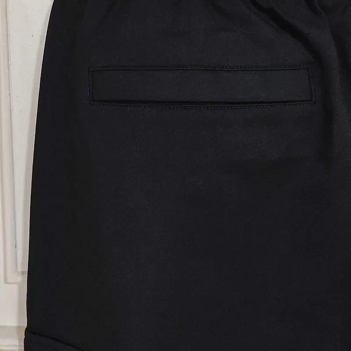 [BUNJANG] Black Cargo Jogger Pants / 카고바지34 조거 봄 블랙 팬츠 스포츠 아웃도어 트레이닝 새상품