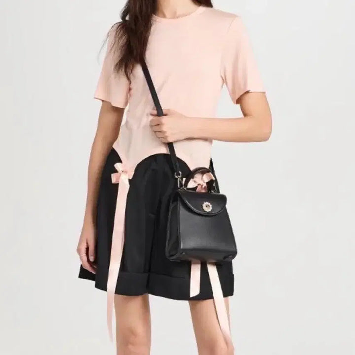 [BUNJANG] Simone Rocha Valentine Mini Tote Bag / (정품/새상품) 시몬로샤 여성 크림 펄 미니 발렌타인 토트백 숄더백