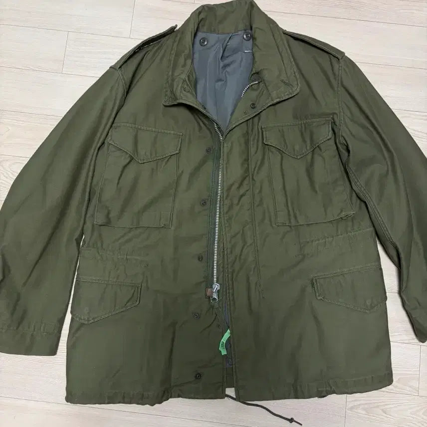[SOLD OUT] 미군 필드자켓 2세대 회색안감 미디엄숏