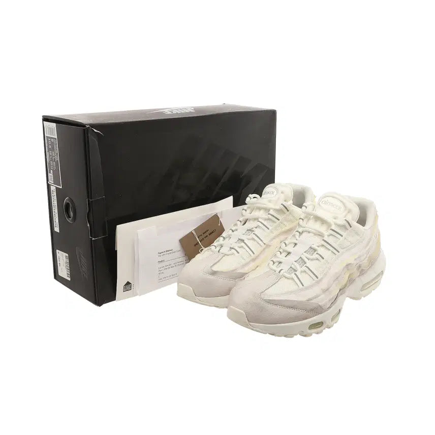 [BUNJANG] Nike x Comme des Garçons Homme Plus Air Max 95 White Sneakers / [270] 나이키 x 꼼데가르송 옴므 플러스 에어맥스 95 화이트