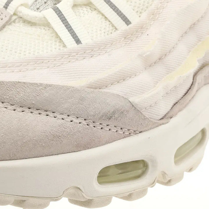 [BUNJANG] Nike x Comme des Garçons Homme Plus Air Max 95 White Sneakers / [270] 나이키 x 꼼데가르송 옴므 플러스 에어맥스 95 화이트