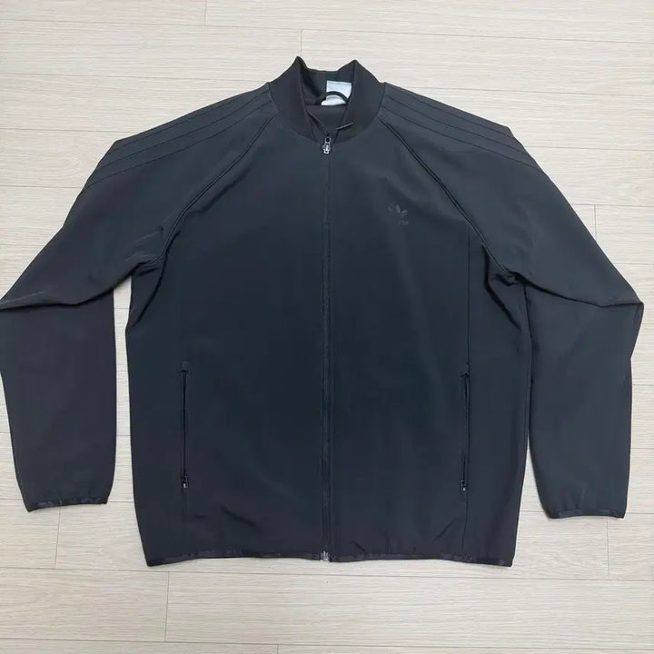 [BUNJANG] Adidas Superstar Track Top All Black 3XL / 아디다스 슈퍼스타 트랙탑 올블랙 3XL
