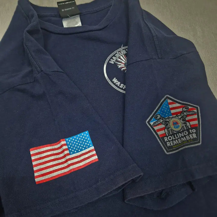 [BUNJANG] Harley Davidson XL Short Sleeve T-shirt / 할리데이비슨 XL사이즈 반팔티셔츠