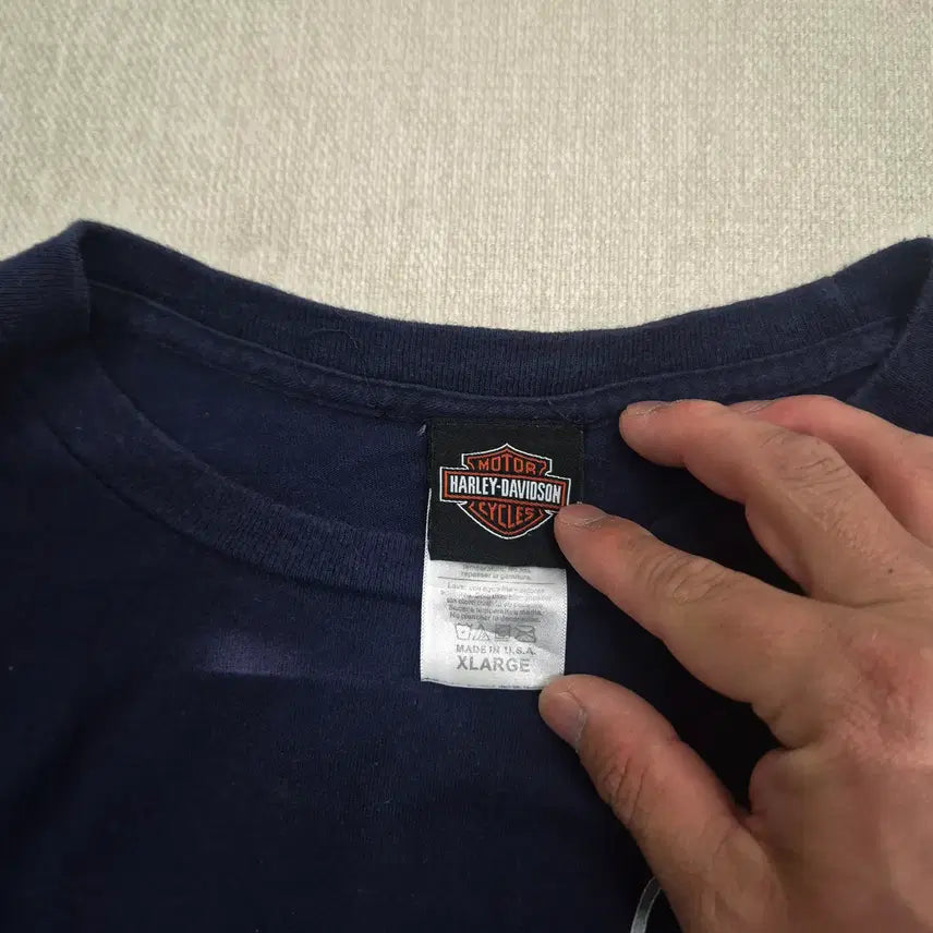 [BUNJANG] Harley Davidson XL Short Sleeve T-shirt / 할리데이비슨 XL사이즈 반팔티셔츠