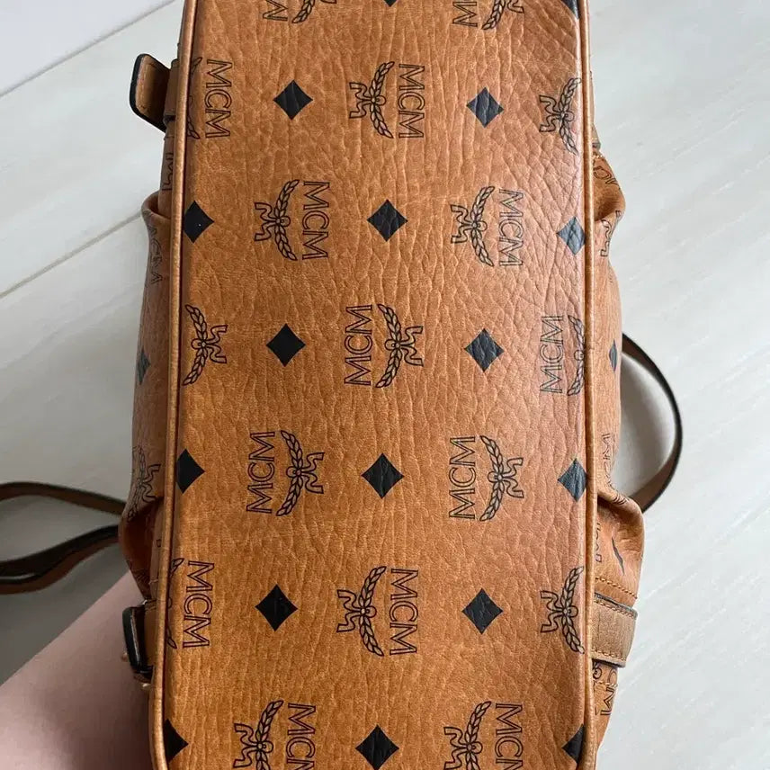 [BUNJANG] MCM Visetos Shoulder Bag Brown / MCM 비세토스 숄더백 브라운 / 정품
