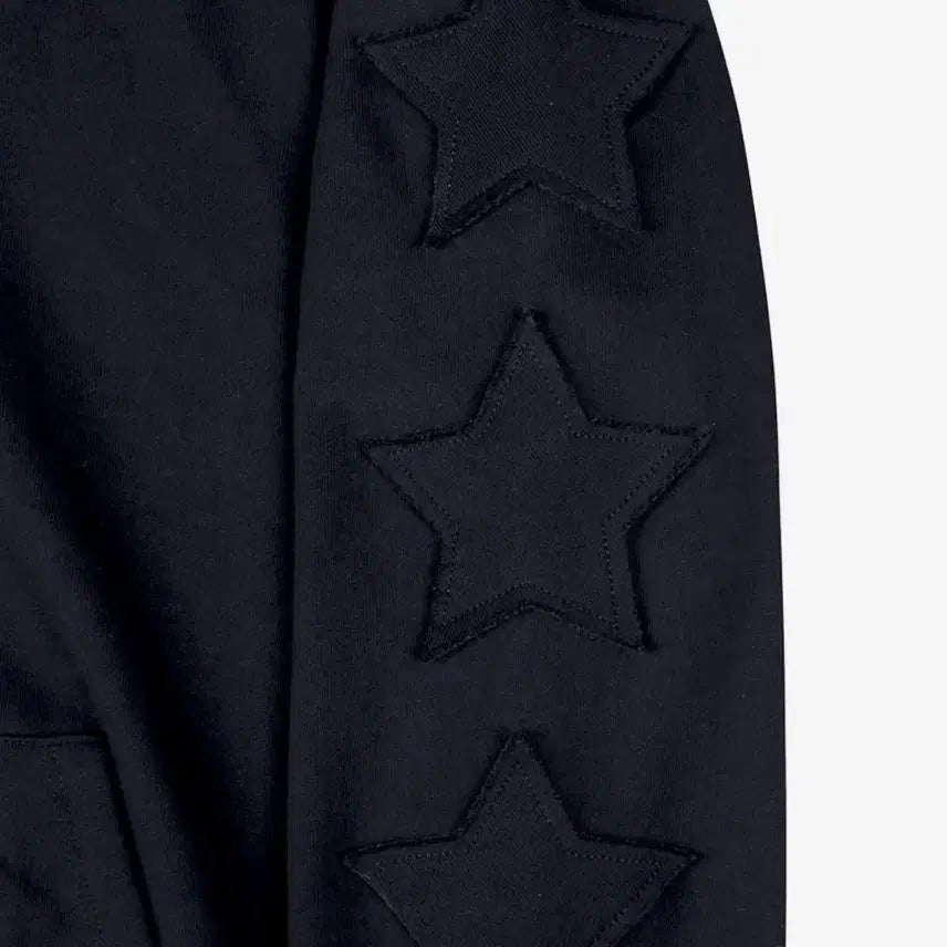 [BUNJANG] Tuomio Star Patch Hooded Zip-up Navy 1 Size / 뚜오미오 스타패치 후드집업 네이비 1사이즈 새상품
