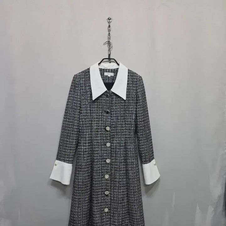 [BUNJANG] Benito Tweed Flare Dress / 베니토 트위드  플레어 원피스
