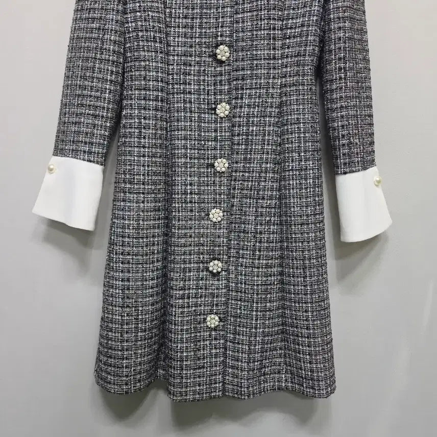 [BUNJANG] Benito Tweed Flare Dress / 베니토 트위드  플레어 원피스