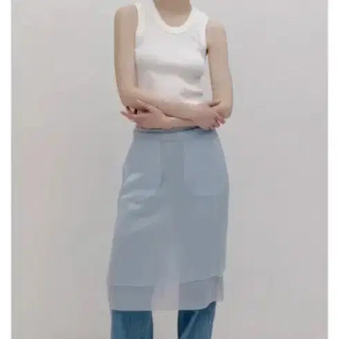 [BUNJANG] Parven Layered Skirt - New / 파르벵레이어드스커트(새상품)