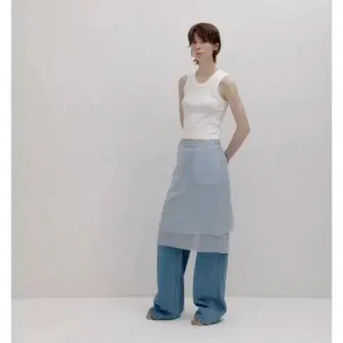 [BUNJANG] Parven Layered Skirt - New / 파르벵레이어드스커트(새상품)