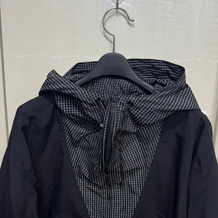 [BUNJANG] MOAA Check Color-Block Anorak Set-up / MOAA 체크 배색 아노락 셋업