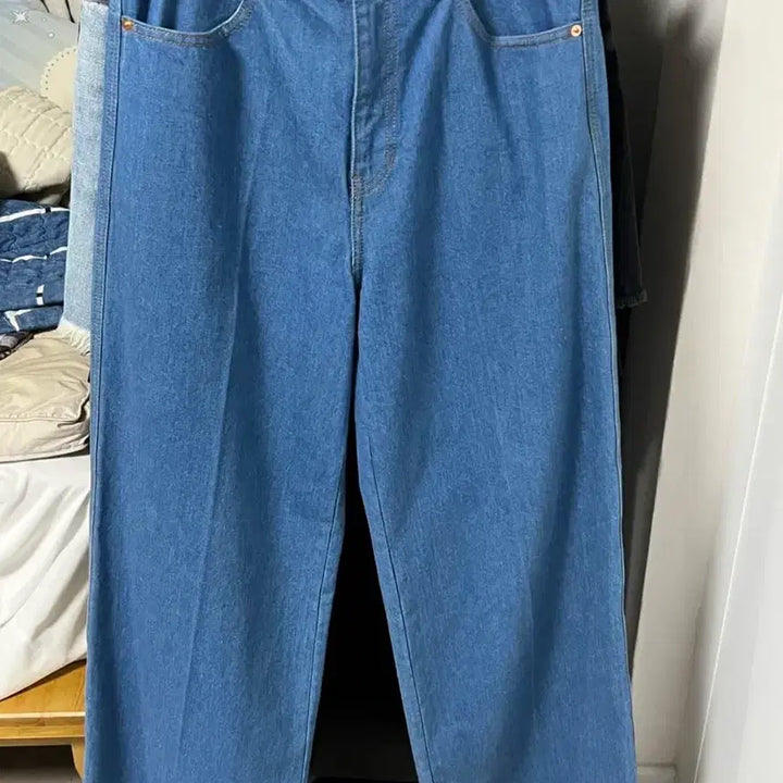 [SOLD OUT] 렉토 25SS 플레어 핏 데님 팬츠 더스티블루 (S)