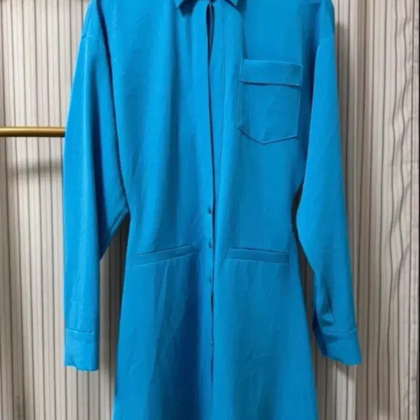 [BUNJANG] Layered Shirt Dress / 레이어드 셔츠 원피스