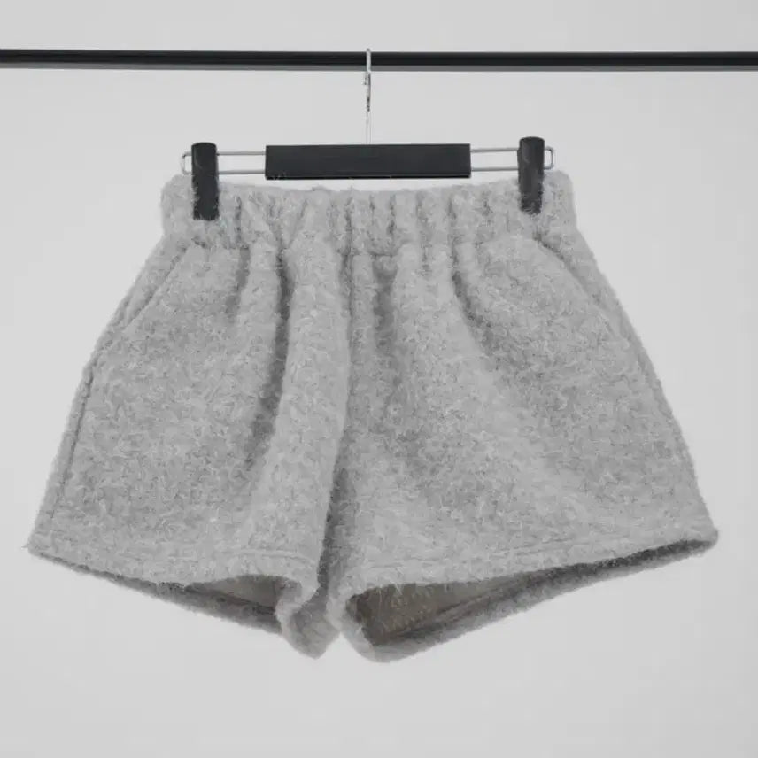 [BUNJANG] Unbranded Fleece Shorts / 뽀글이 반바지 FREE 블랙,그레이