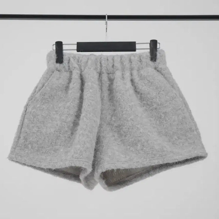[BUNJANG] Unbranded Fleece Shorts / 뽀글이 반바지 FREE 블랙,그레이