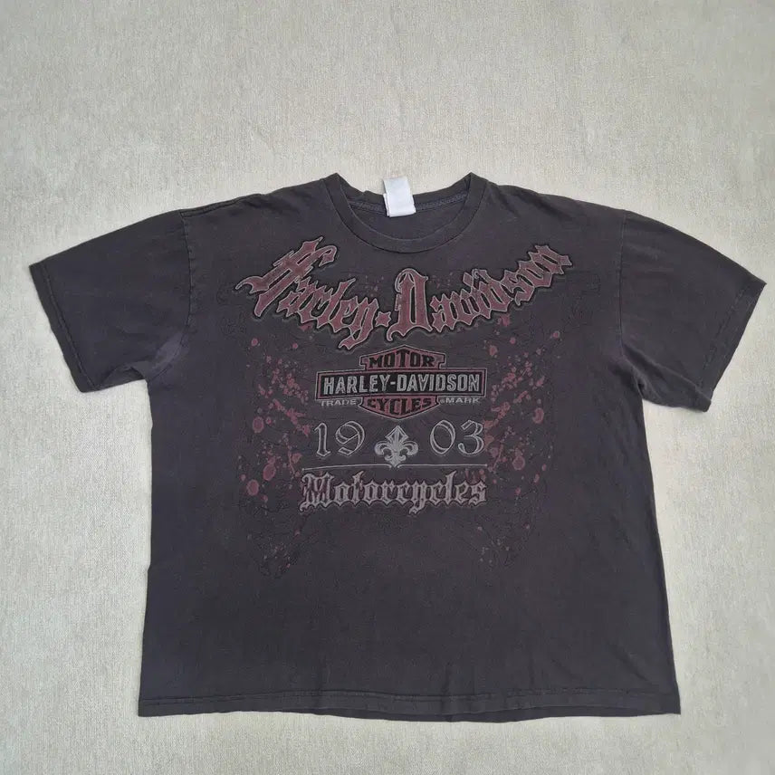 [BUNJANG] Harley-Davidson Short Sleeve T-Shirt XXL / 할리데이비슨 XXL사이즈 반팔티셔츠