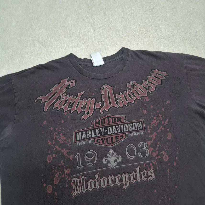[BUNJANG] Harley-Davidson Short Sleeve T-Shirt XXL / 할리데이비슨 XXL사이즈 반팔티셔츠