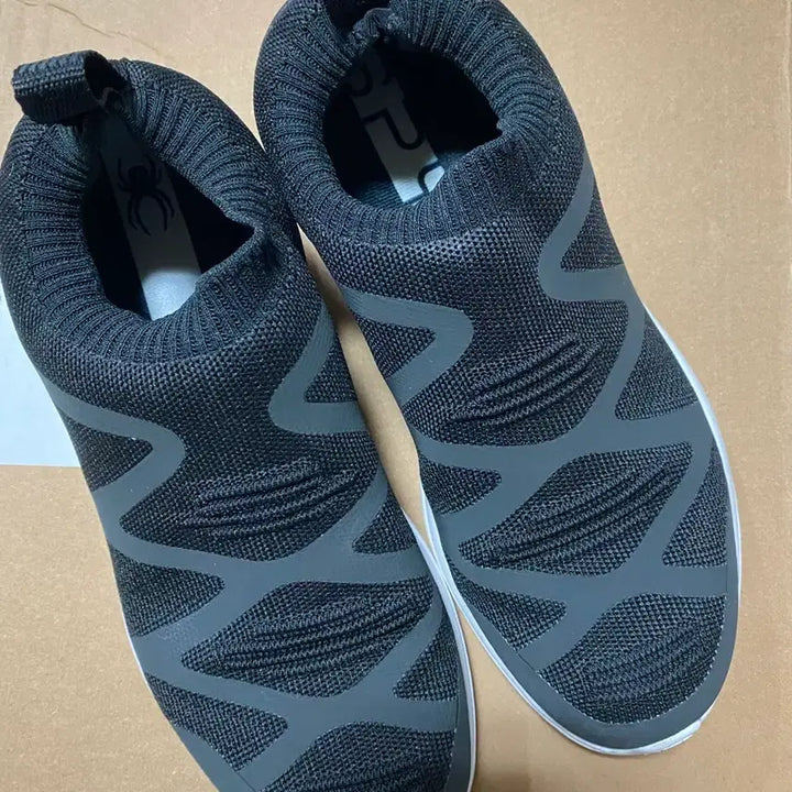 [BUNJANG] Spider Slip-On Sneakers Black 240 / 스파이더 슬립온 스니커즈 블랙 240