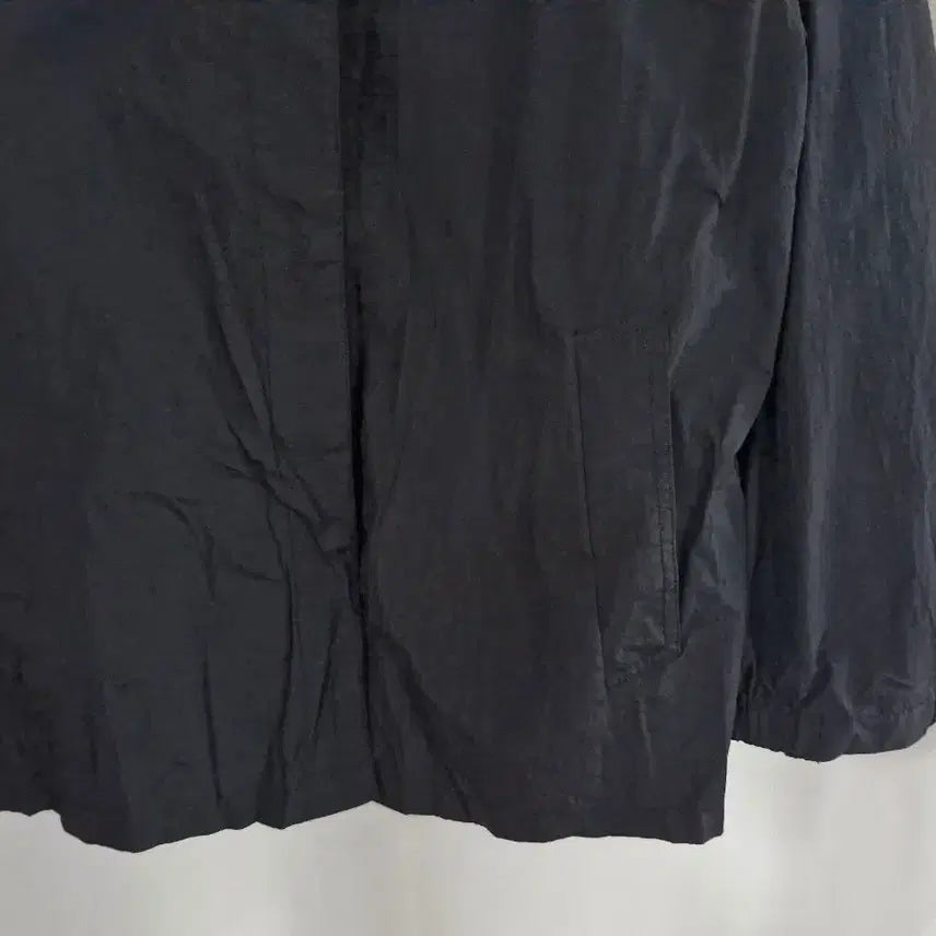 [BUNJANG] Jaju Black Basic Windbreaker Jacket / jaju 블랙 기본 스타일 바스락 야상 자켓 바람막이