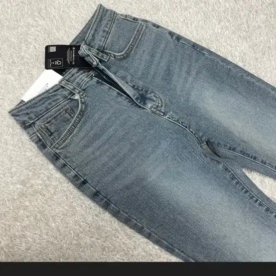 [BUNJANG] Hipnatic Mute Grey Blue High-Waist Bootcut Pants / 히프나틱 뮤트 그레이 블루 하이웨스트 부츠컷팬츠[제결밴딩]