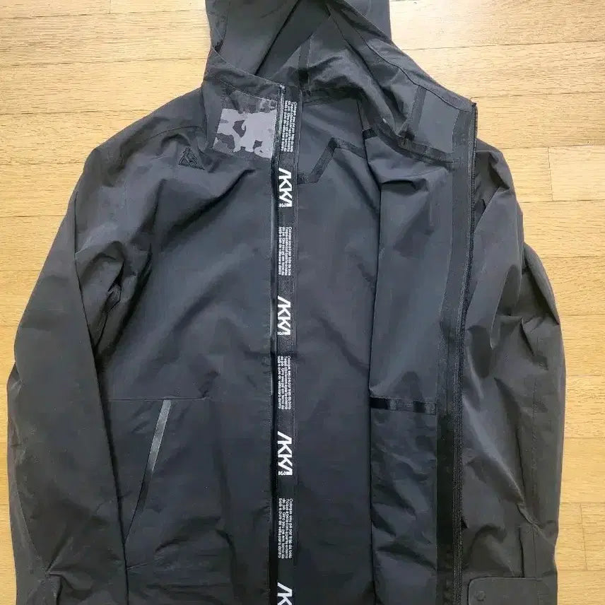 [BUNJANG] Le Coq Sportif Windbreaker Hooded Jacket XL Black / 르꼬끄 바람막이 후드점퍼