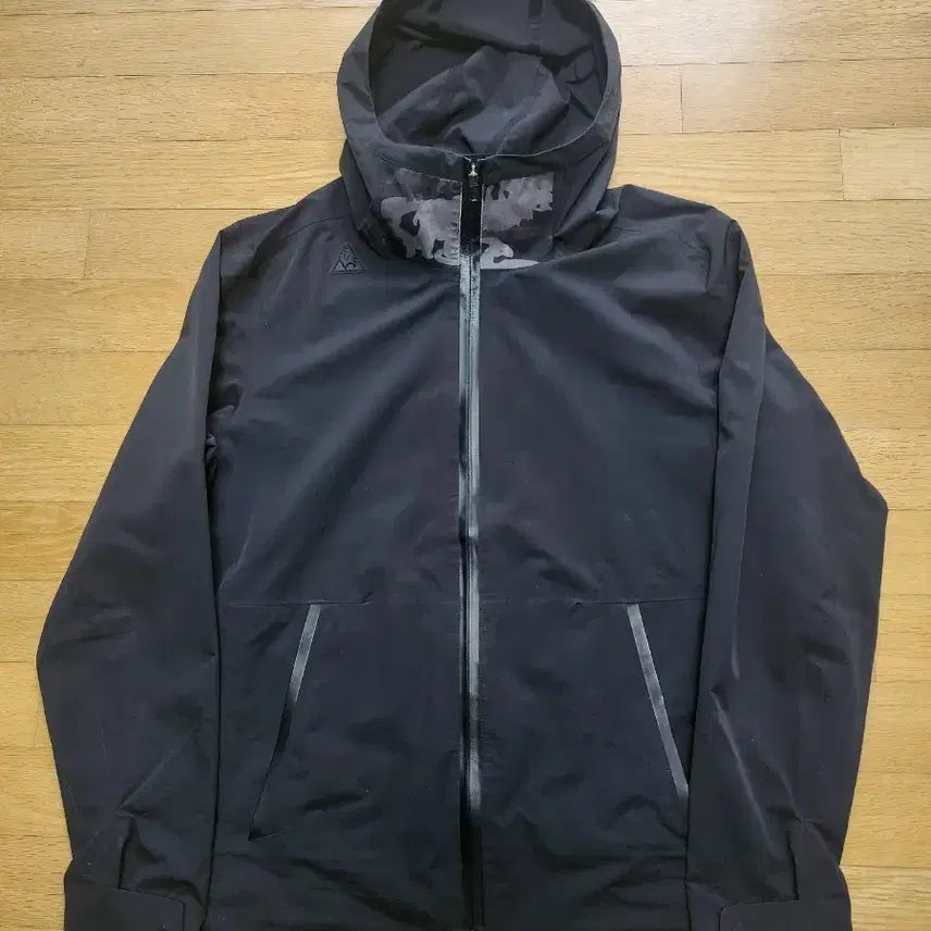[BUNJANG] Le Coq Sportif Windbreaker Hooded Jacket XL Black / 르꼬끄 바람막이 후드점퍼