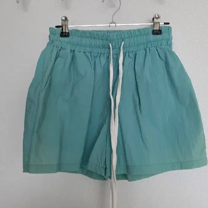 [BUNJANG] MAYO Mint Green Shorts / MAYO 폴리 100% 민트색 반바지 프리사이즈