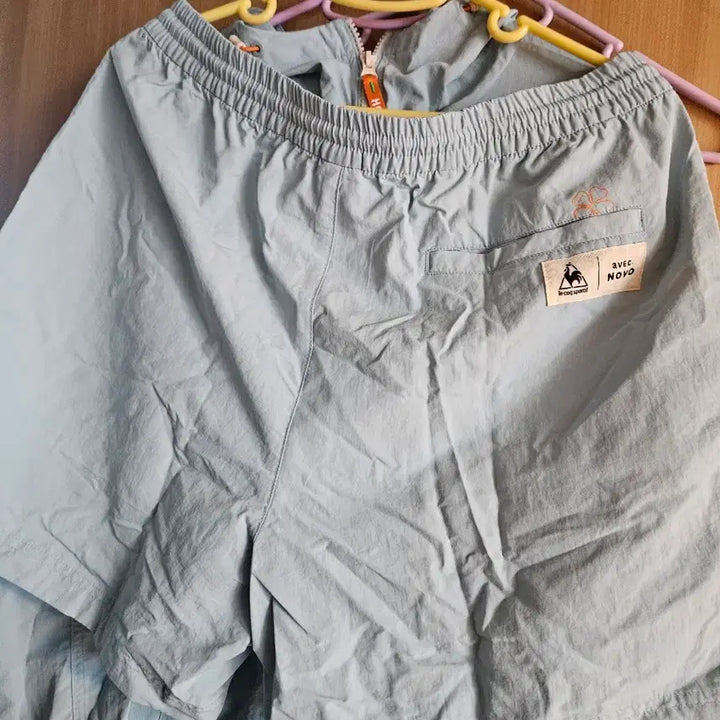 [BUNJANG] Le Coq Sportif Anorak Shorts Hat Set / 르꼬끄 아노락 반바지 모자 세트 남녀공용 새상품