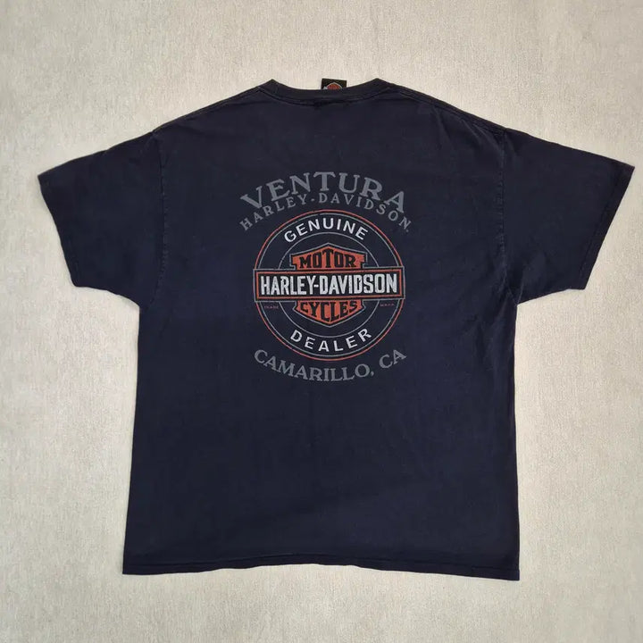 [BUNJANG] Harley Davidson Vintage T-shirt / 할리데이비슨 반팔티셔츠